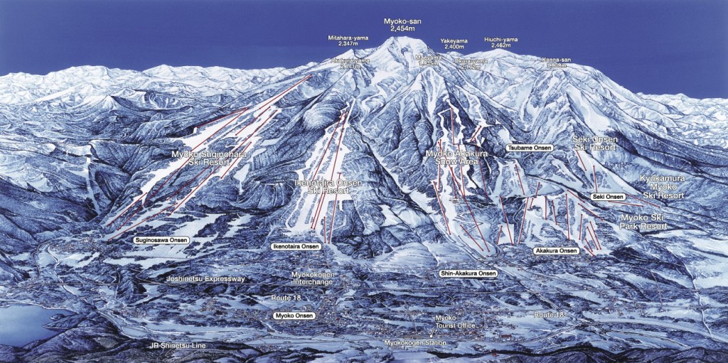 Joetsu Myoko Maps 