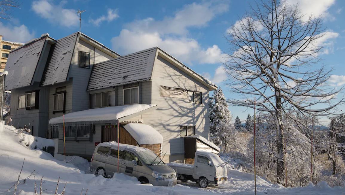 japan ski hostel for sale