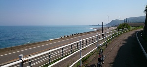 Japan Sea bike trail