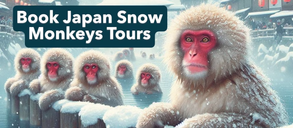Book Japan snow monkey tours from Myoko