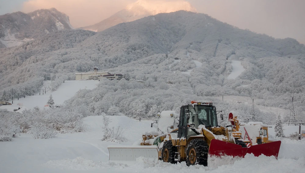 winter in joetsu myoko