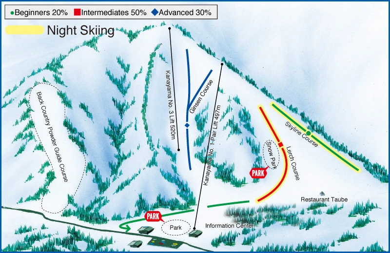seki onsen trail map,Seki Onsen Ski Resort, Japan’s Best Powder